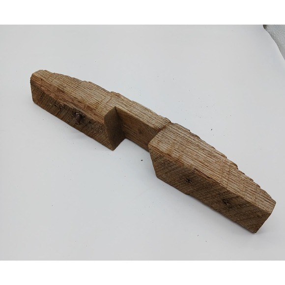 Antique Reclaimed Oak Handmade Barn Door Wooden Hardware Latch Closure Rustic - Picture 14 of 16